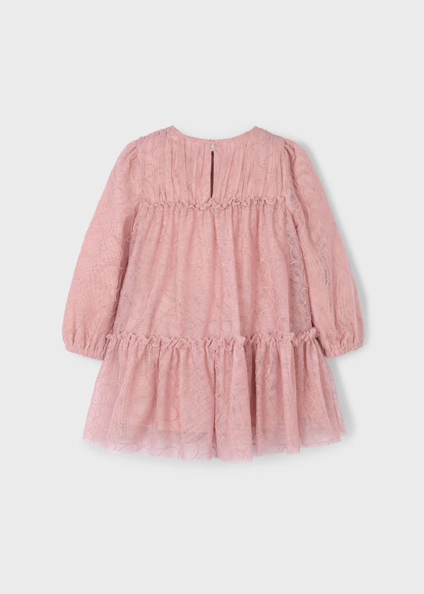 Vestito tulle fantasia