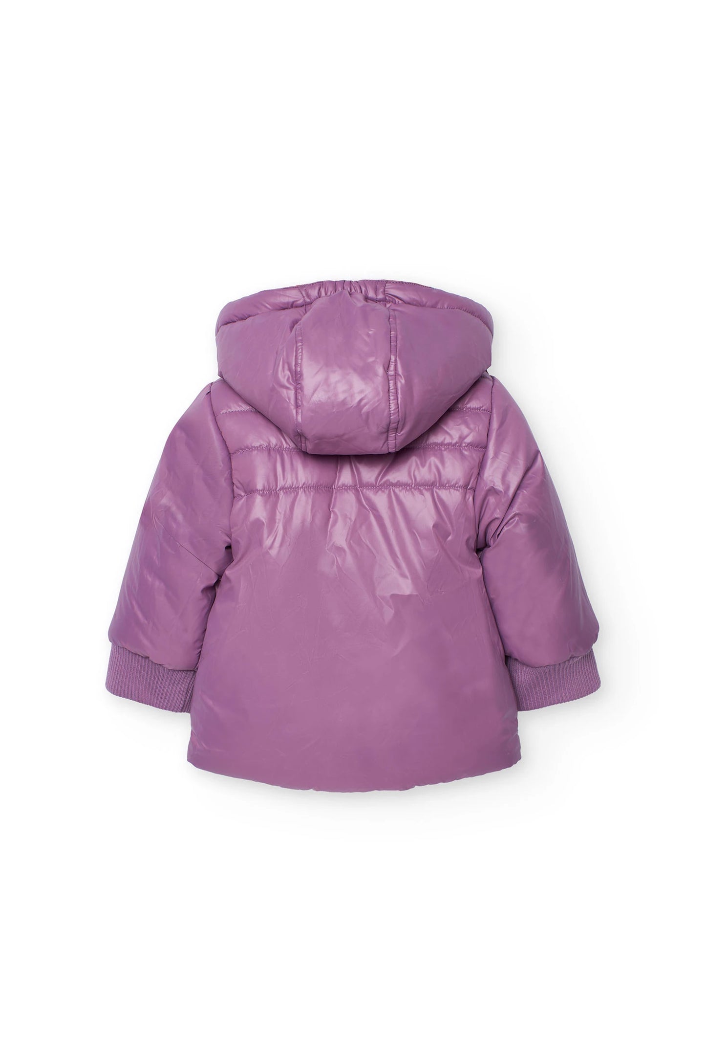 Parka reversibile a fiori