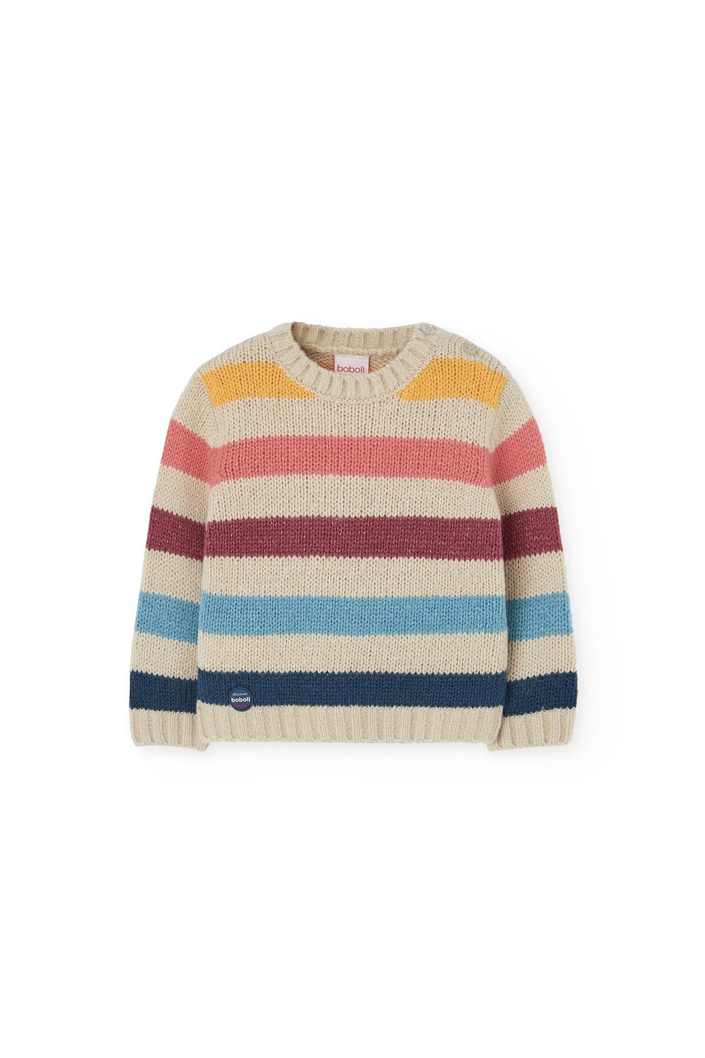 Maglione a righe