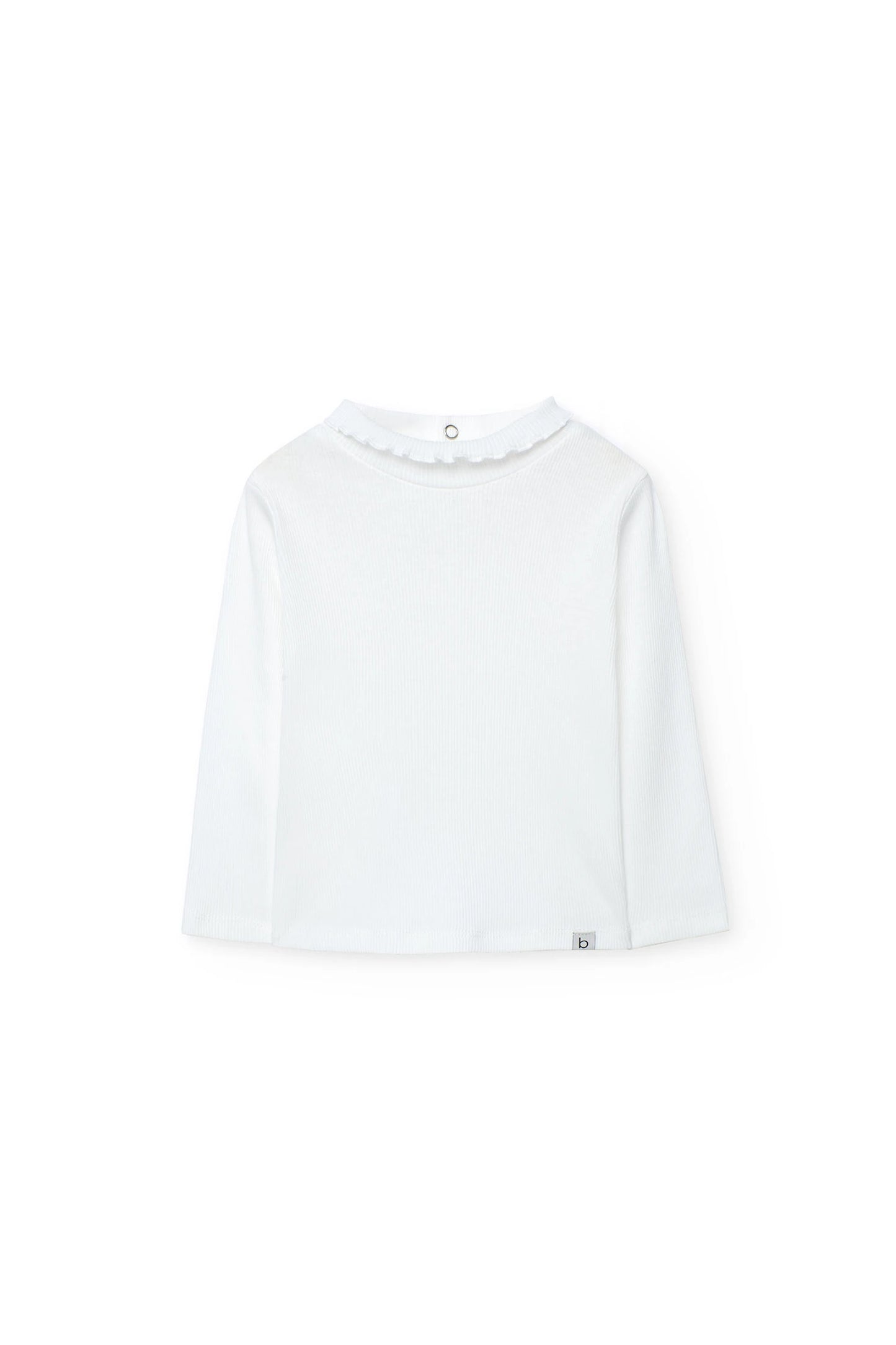 Maglietta basic con colletto