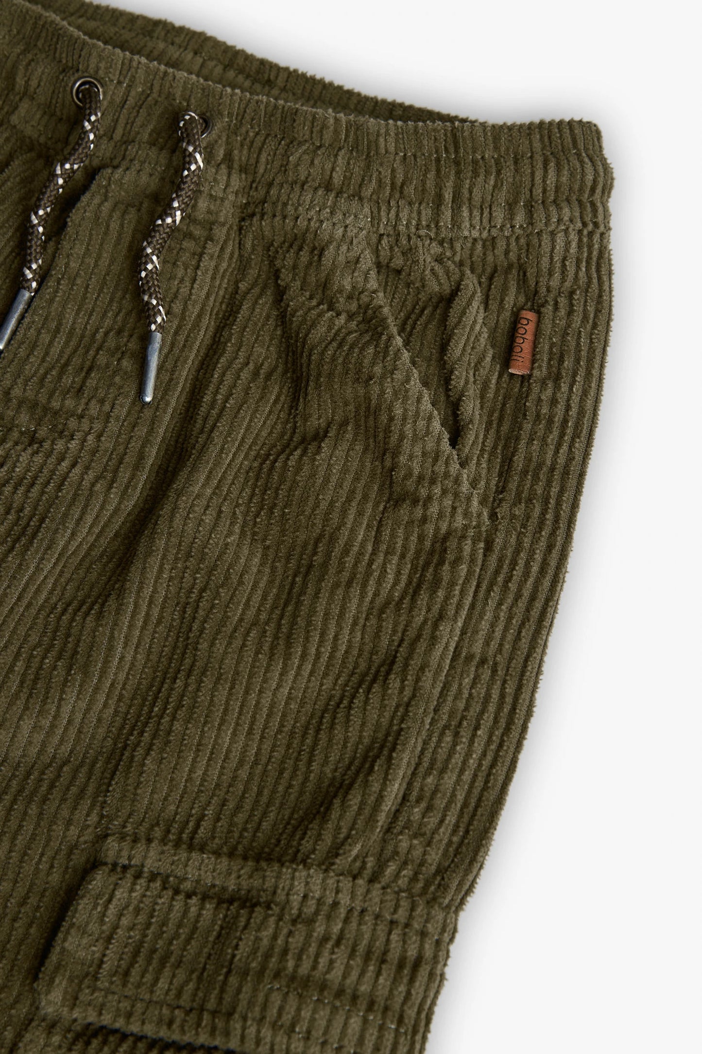 Pantaloni cargo in velluto