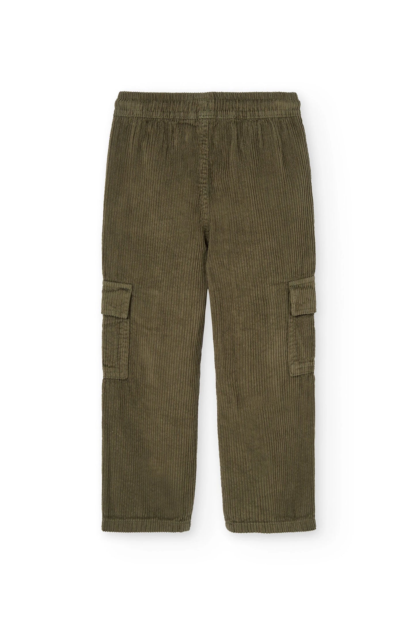 Pantaloni cargo in velluto