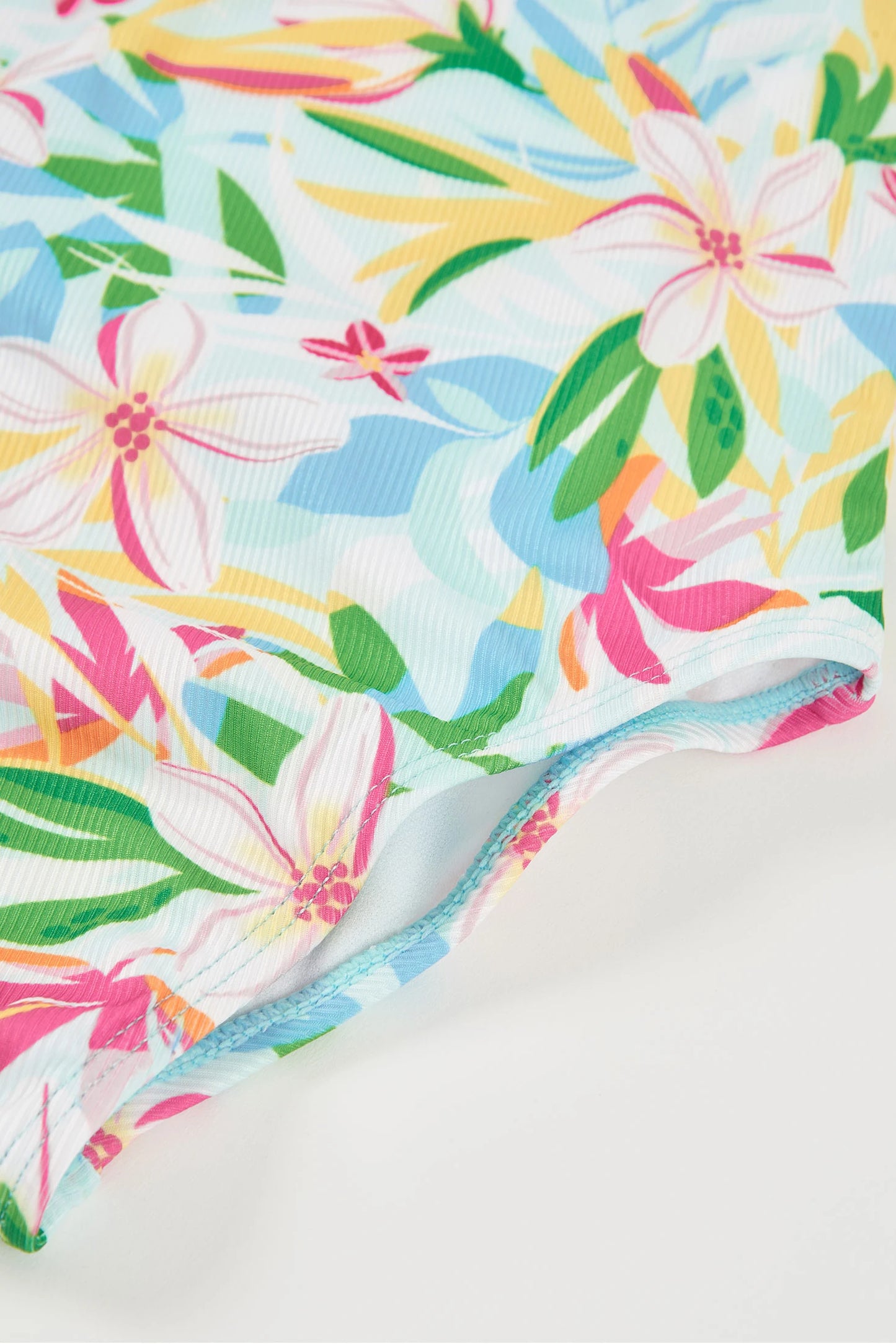 Costume intero a fiori