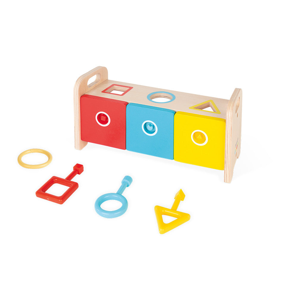 Shape box with keys
