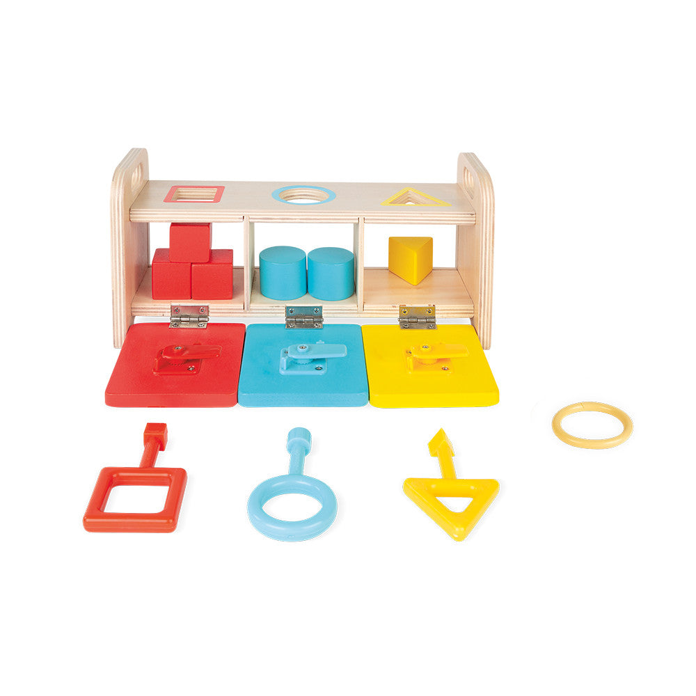 Shape box with keys