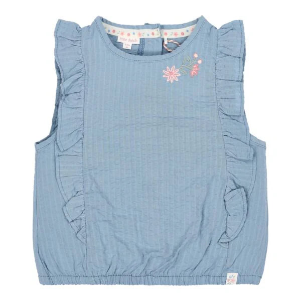 Blusa senza maniche