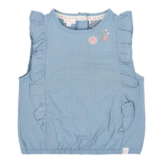 Blusa senza maniche
