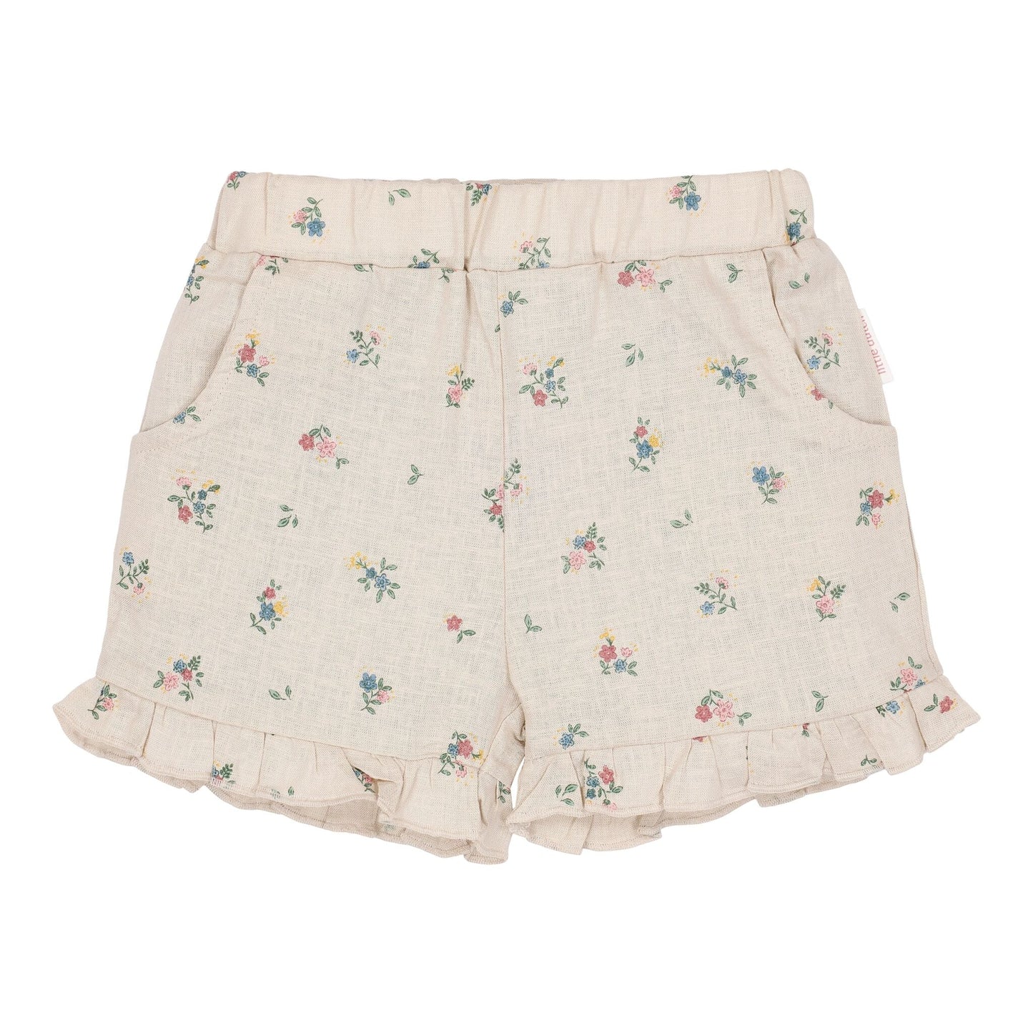 Shorts con fiori