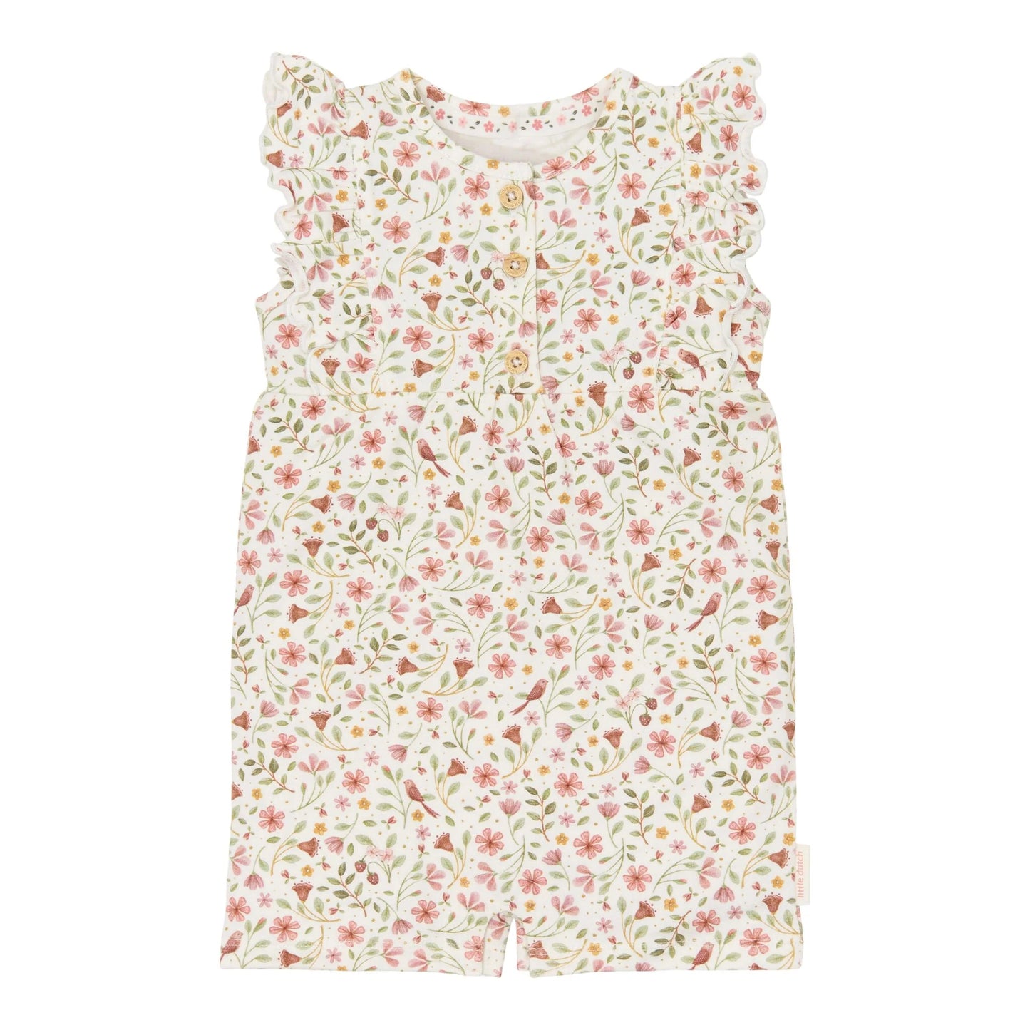 Tutina corta a fiori