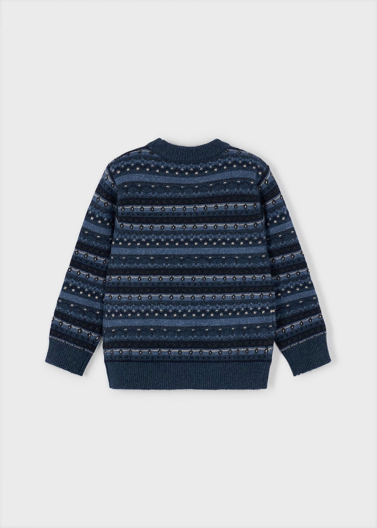 Maglione motivo jacquard