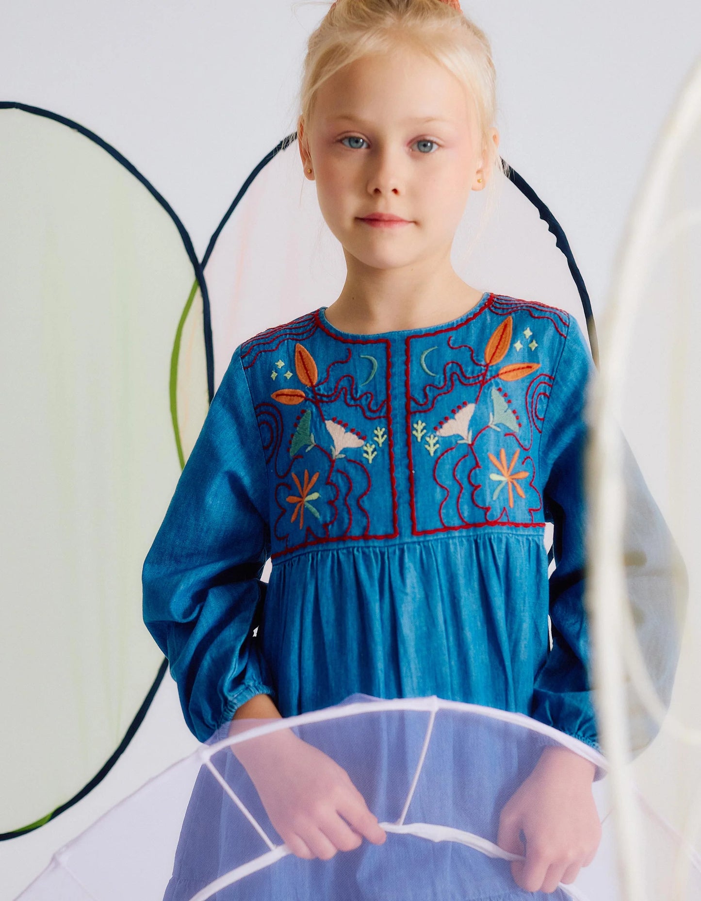 Vestitino effetto jeans