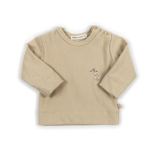 Maglia con ricamo
