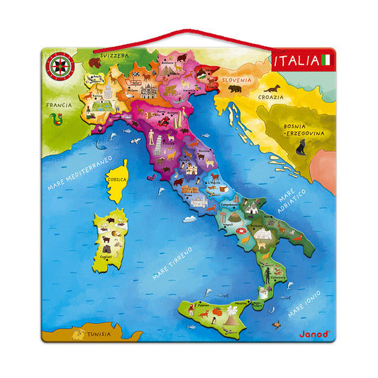 Mappa d'Italia Magnetica