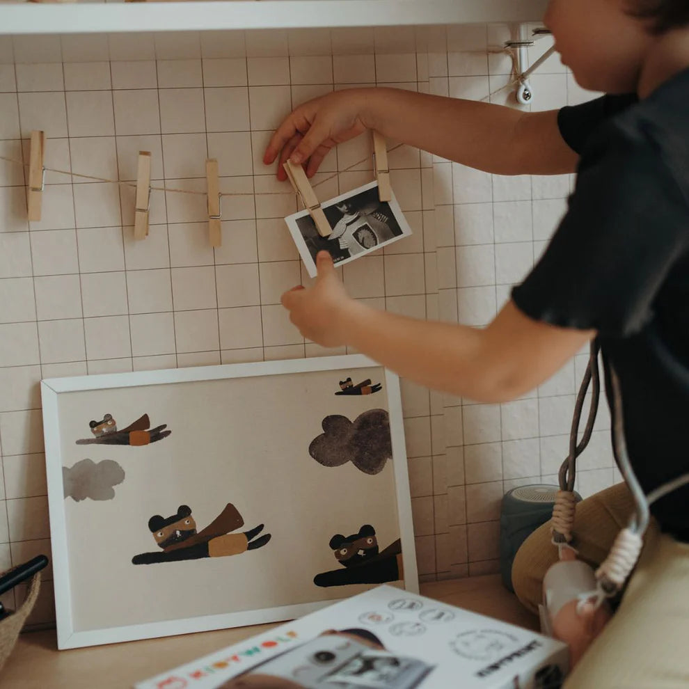 Macchinetta fotografica con stampante