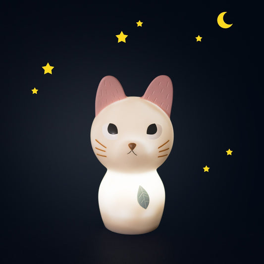 Luce notturna gattino