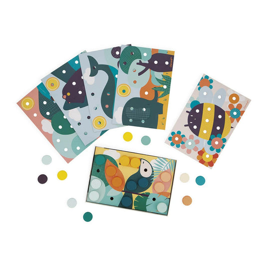 I miei primi mosaici in legno