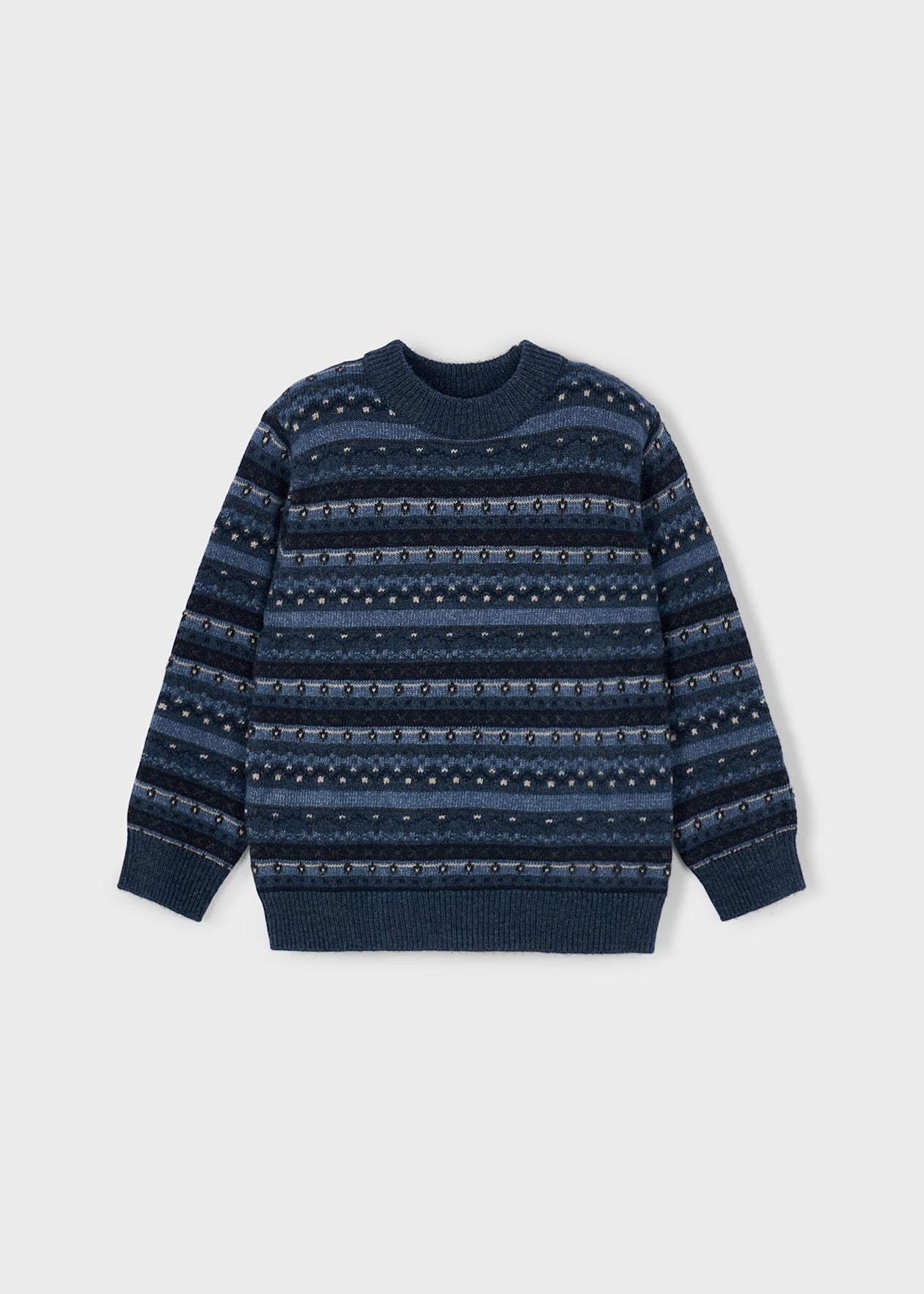 Maglione motivo jacquard
