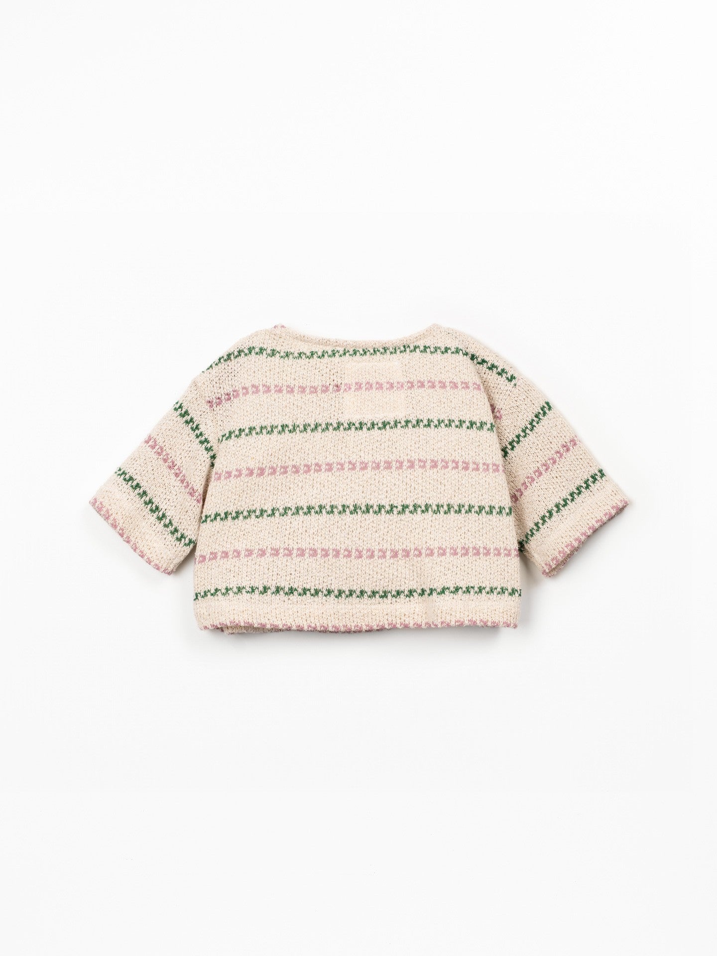 T-shirt in maglia a righe