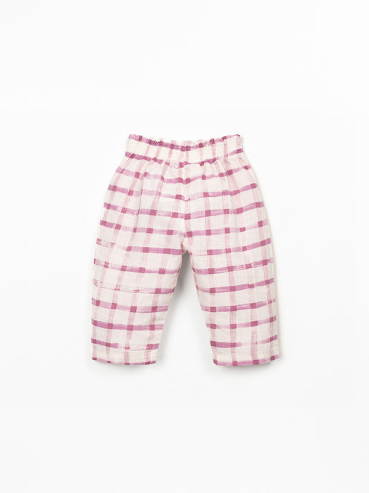 Pantaloni a quadri