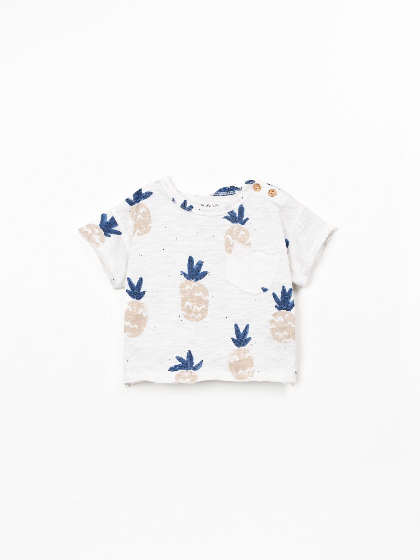 T-shirt con stampa di ananas
