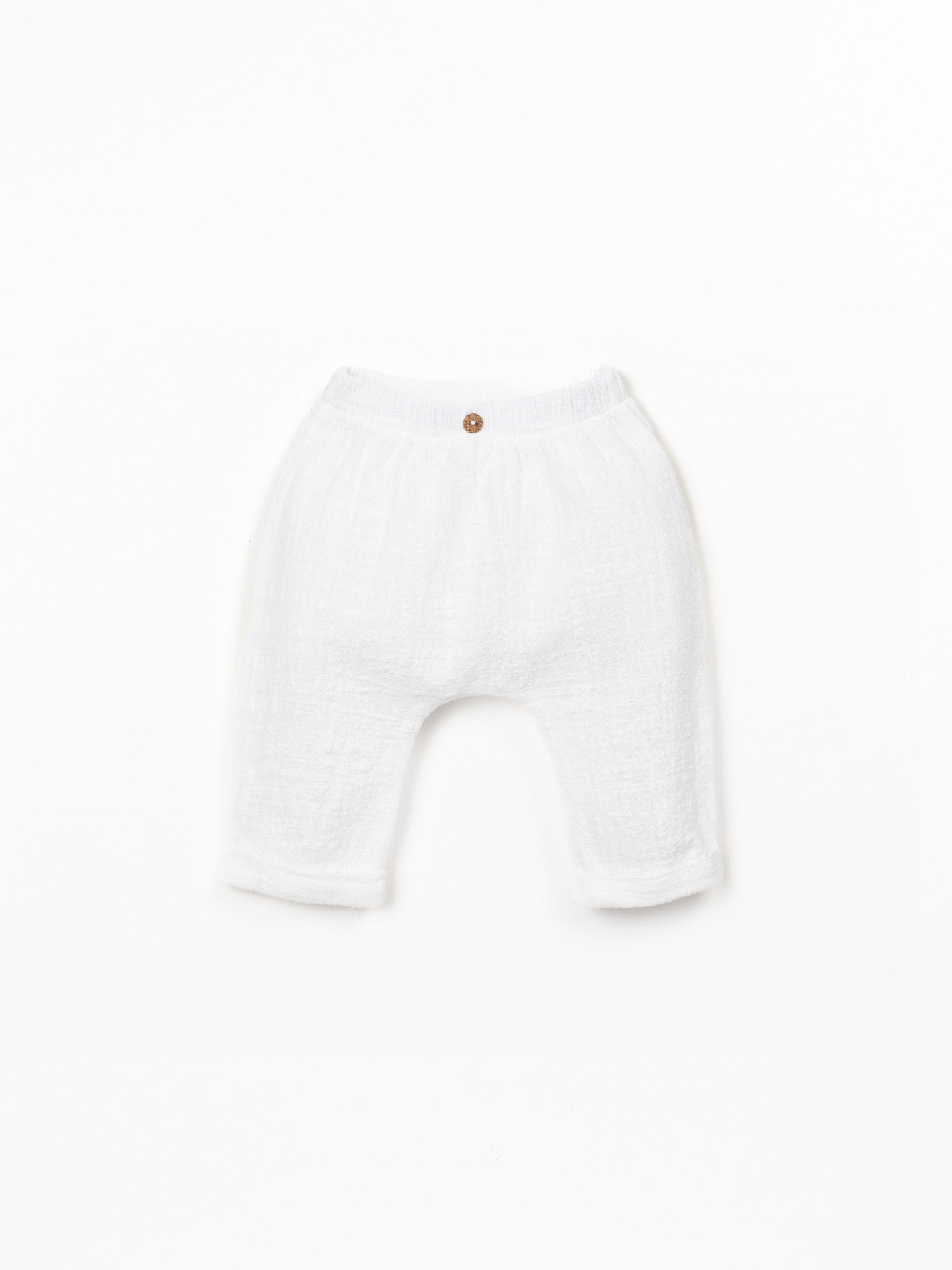 Pantaloni con bottone in cocco