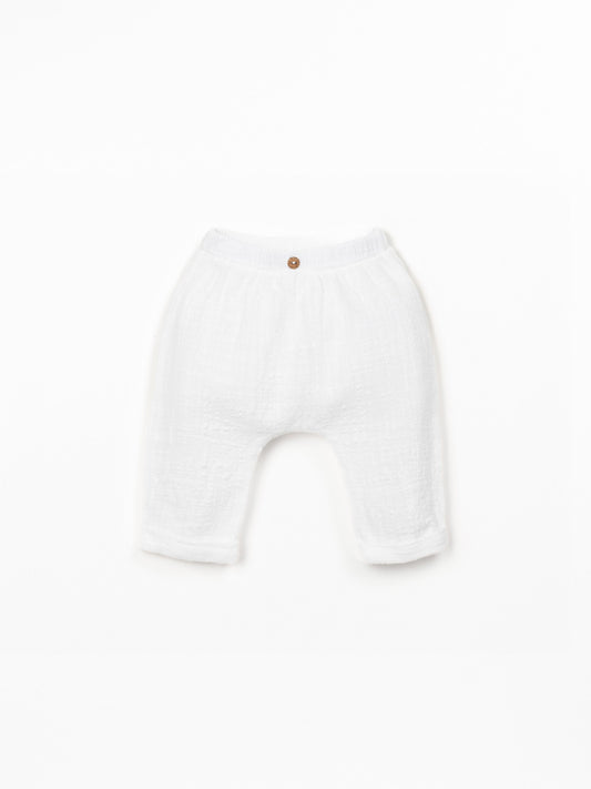 Pantaloni con bottone in cocco