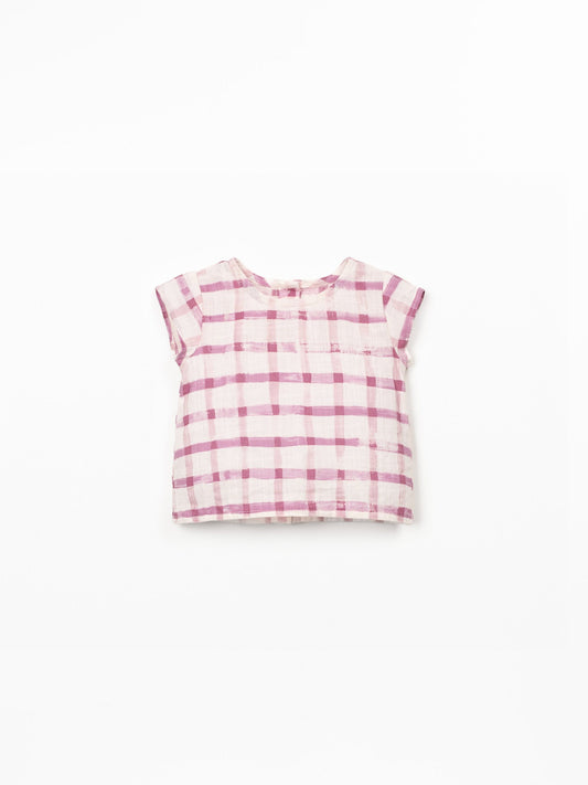 Blusa a quadri