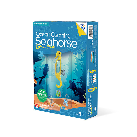 Ocean cleaning seahorse