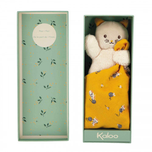 Doudou gatto giallo