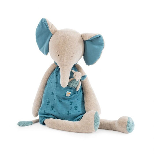 Peluche gigante elefante con bebè