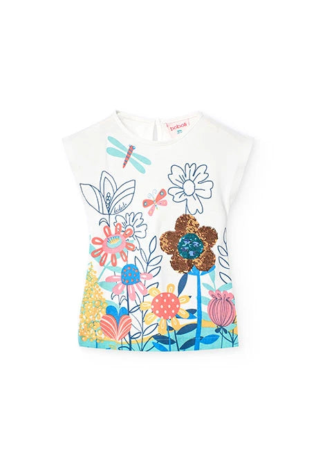 Vestito jersey fiori