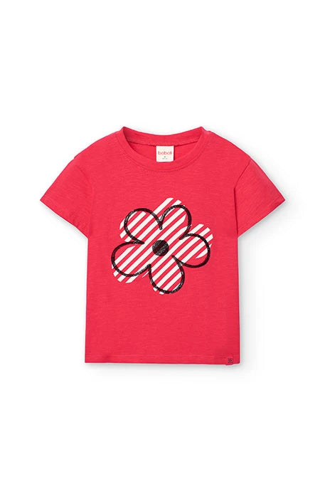 Maglietta jersey fiore