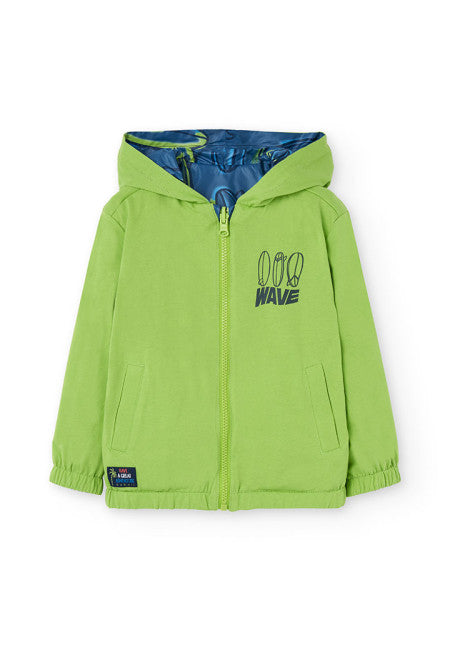 Parka in tessuto tecnico reversibile