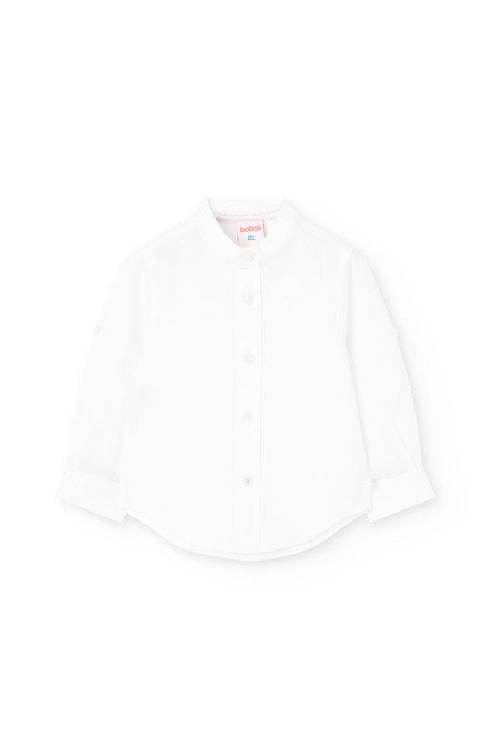 Camicia lino manica lunga