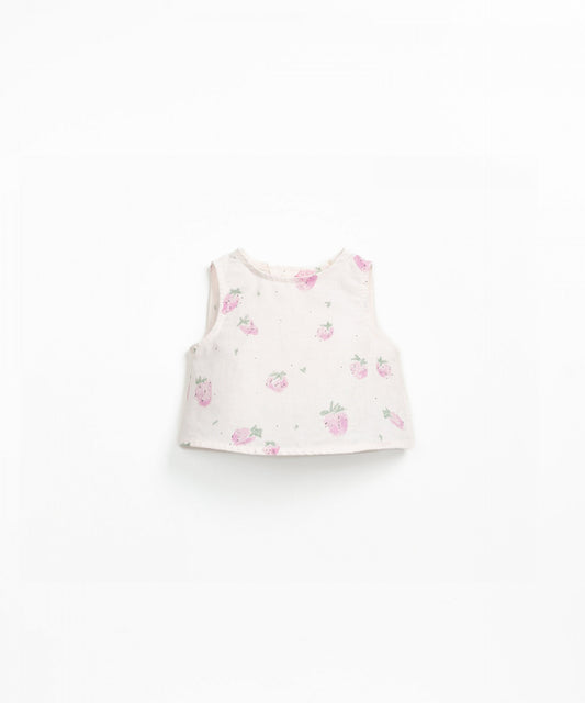 Blusa con stampa