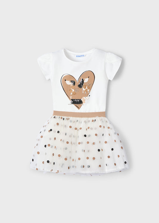 Completo gonna tulle e maglietta