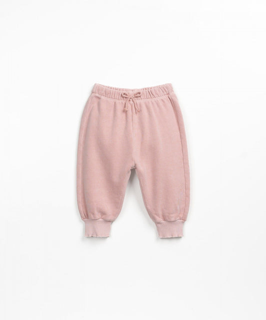Pantalone in felpa rosa