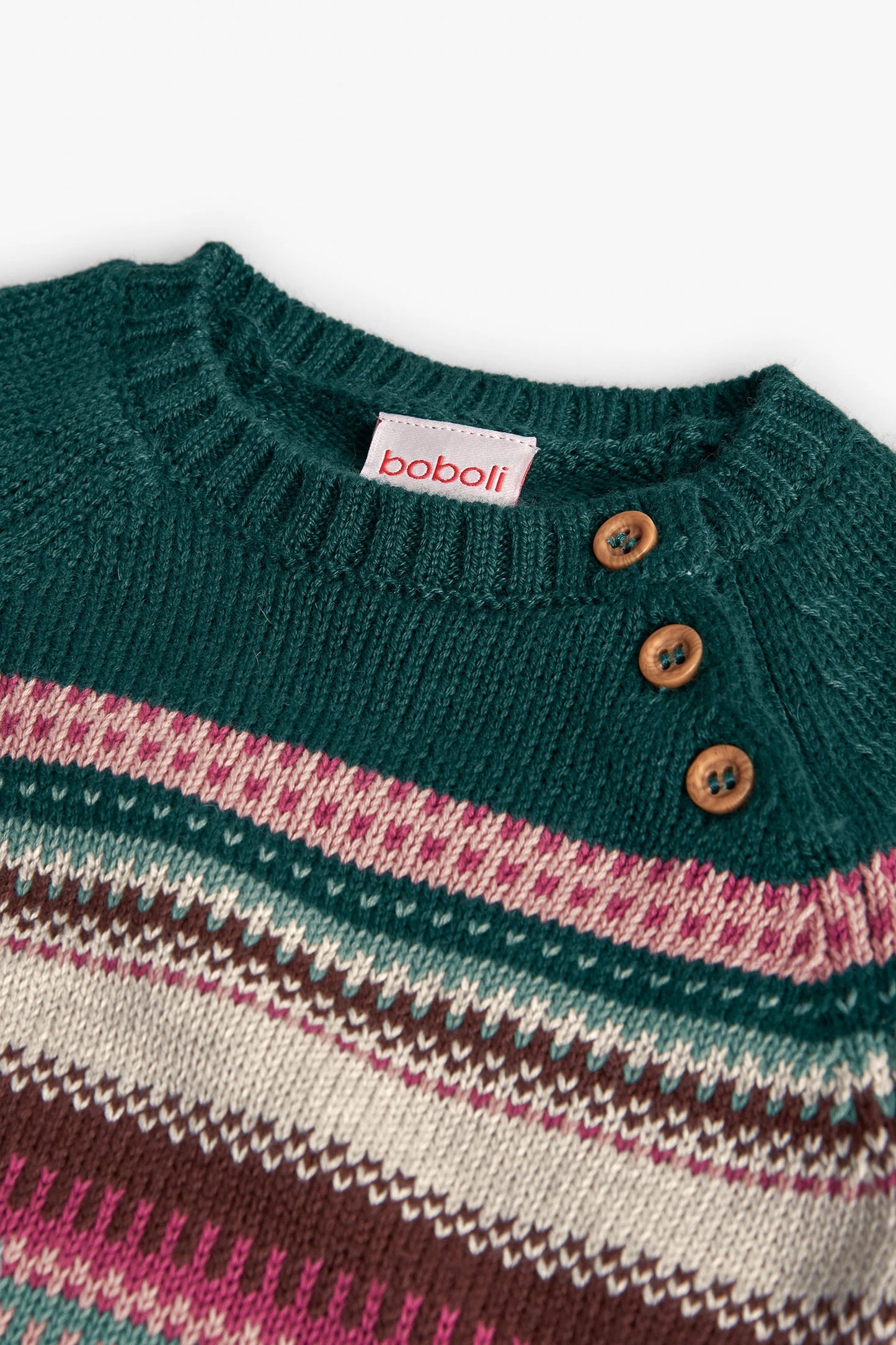 Vestito in maglia a righe