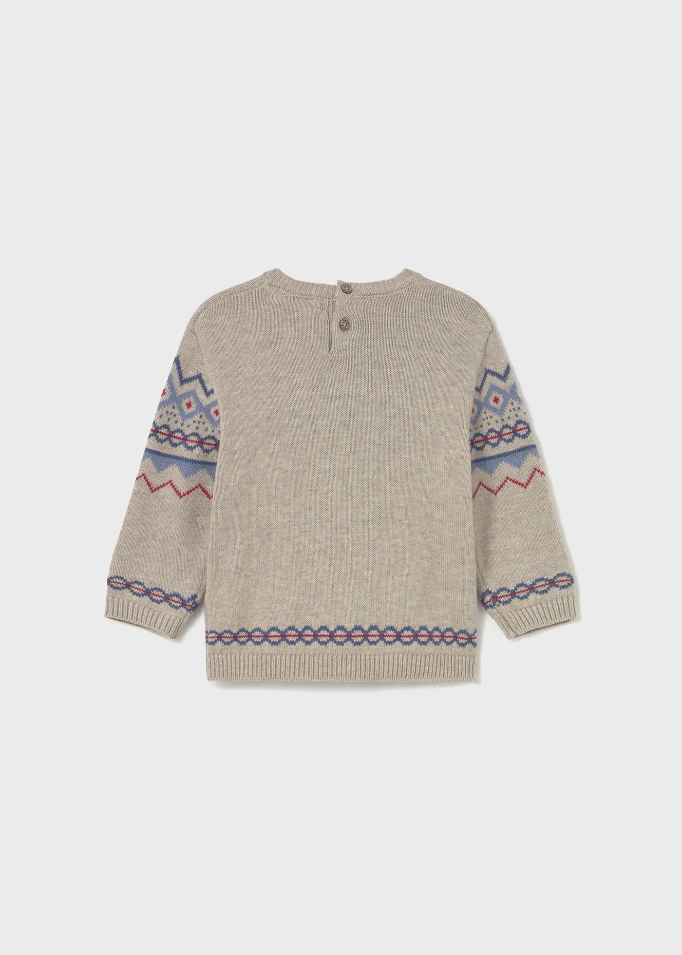 Maglione motivo jacquard
