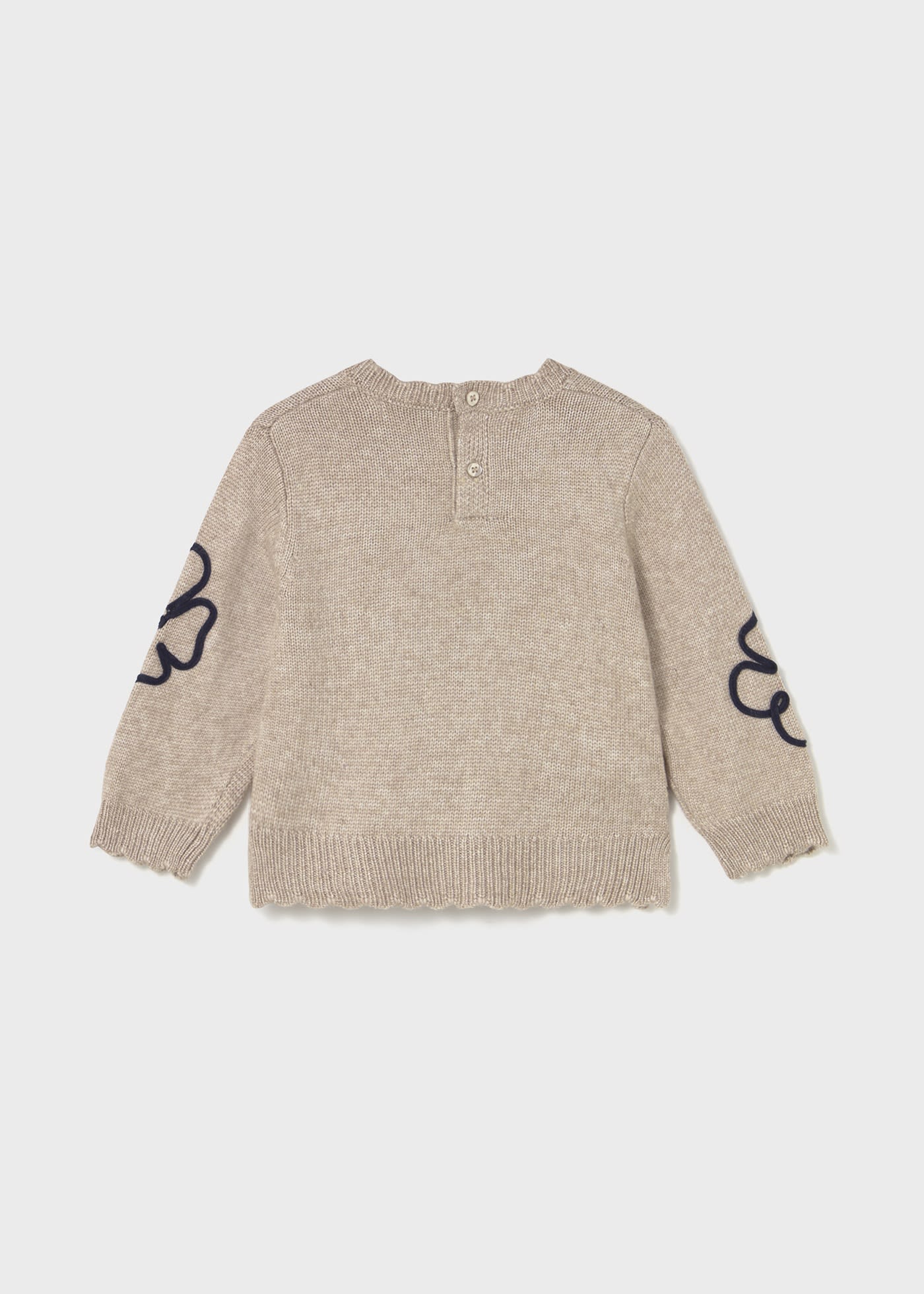 Maglione con fiori