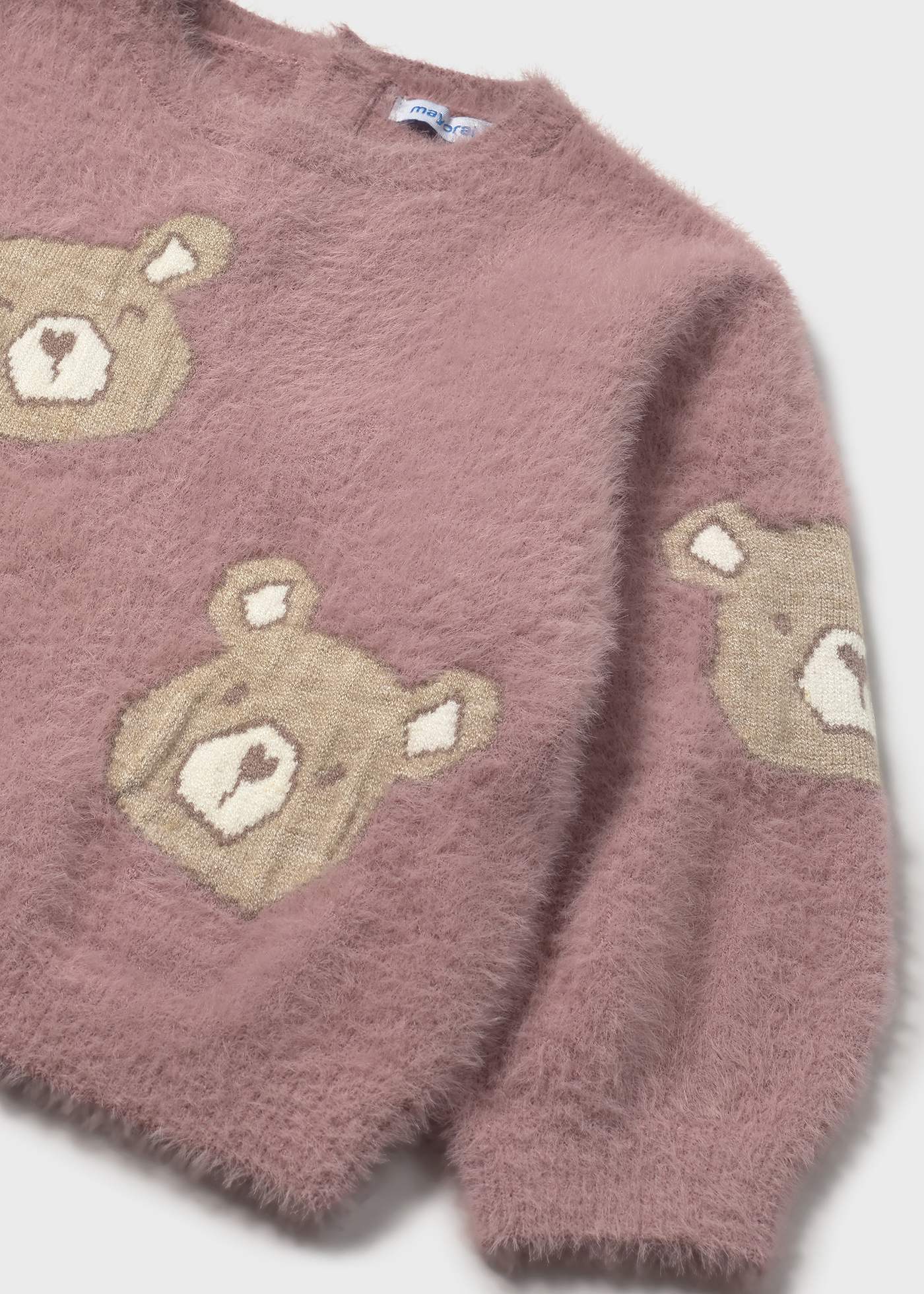 Maglione orso pellicciotto
