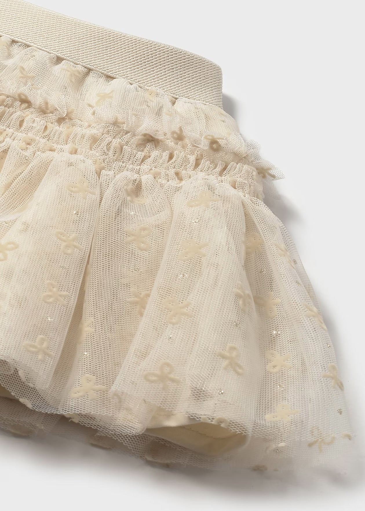 Gonna di tulle a pois