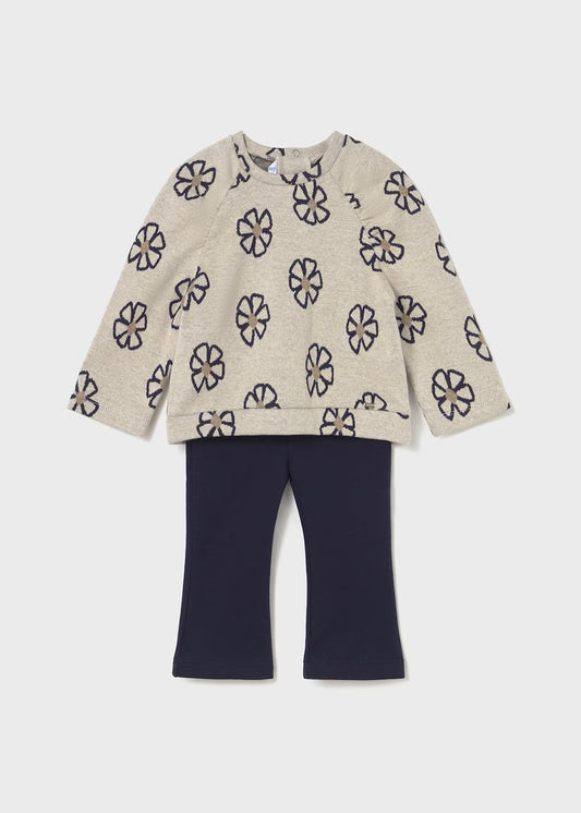 Completo leggings e pullover