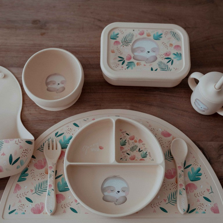 Porta merenda in silicone - Bradipo Gnawy