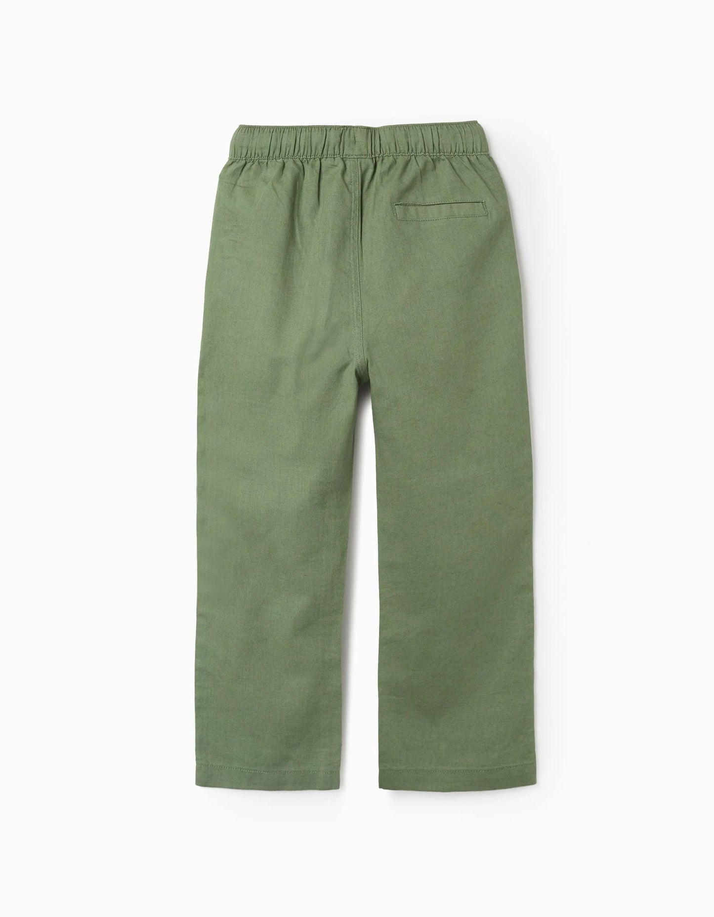 Pantaloni n lino con coulisse