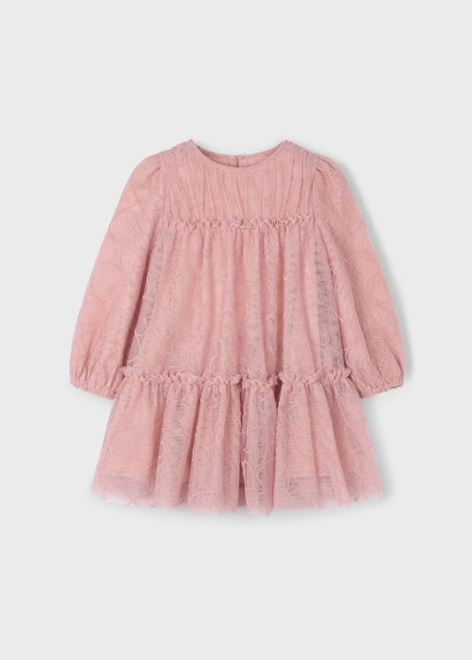 Vestito tulle fantasia