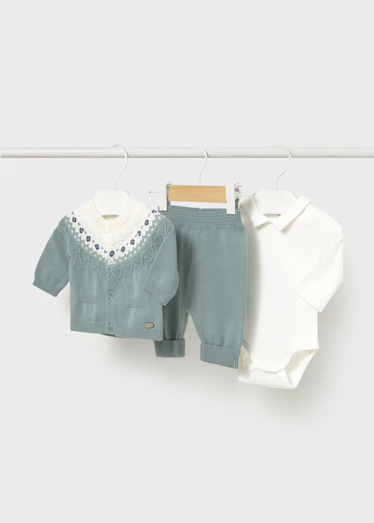 Completo 3 pezzi tricot