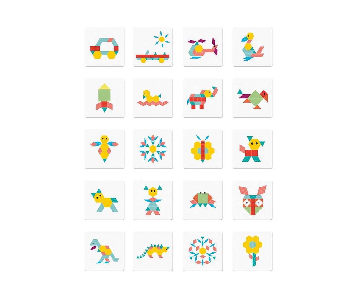 Puzzle Magnetico Geometrico