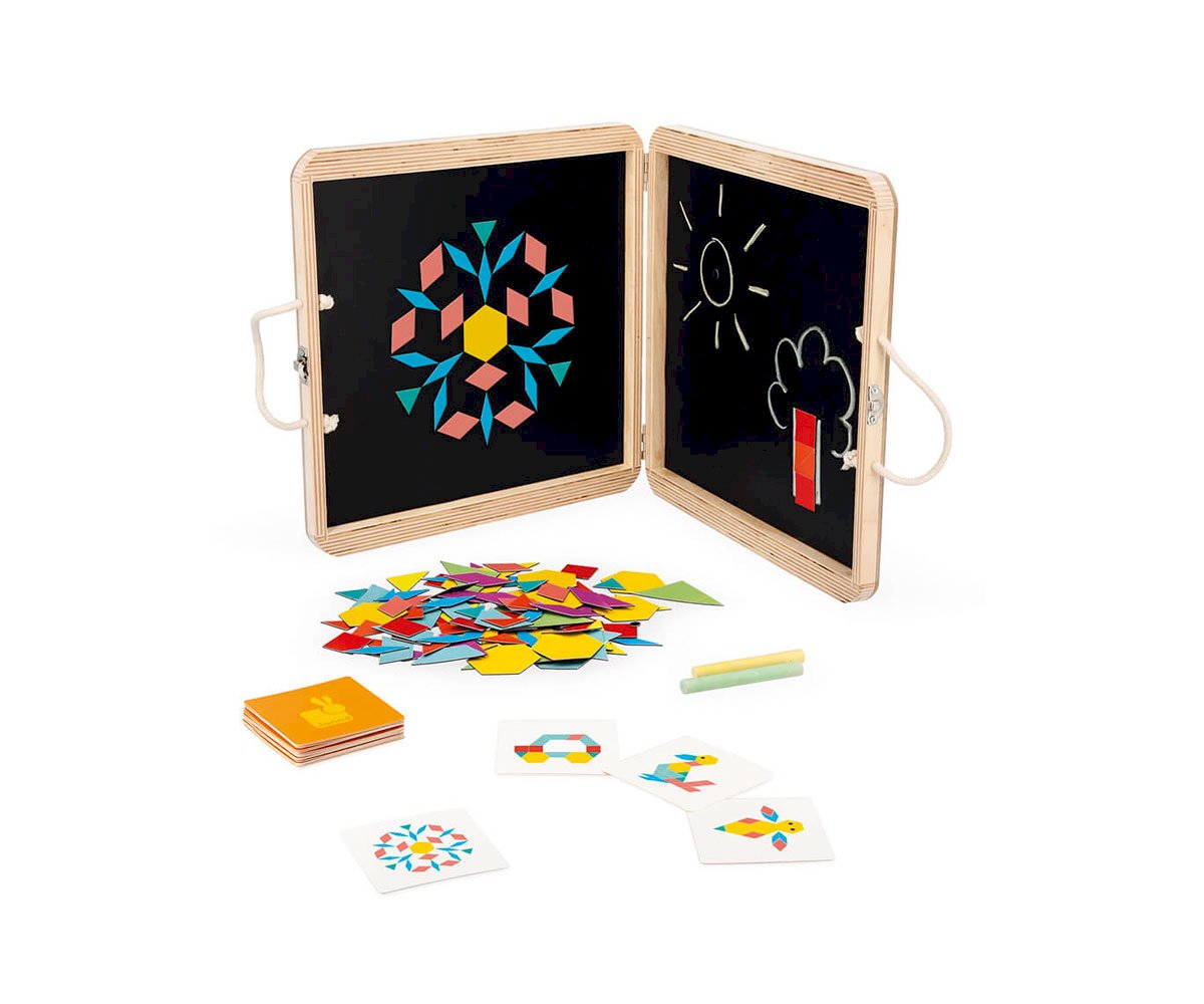 Puzzle Magnetico Geometrico