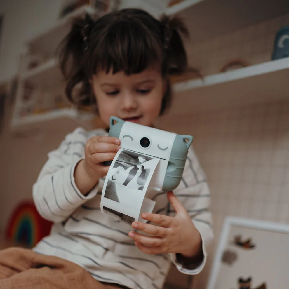 Macchinetta fotografica con stampante